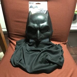 Halloween Batman Child Cape and Mask New with tag  One Size